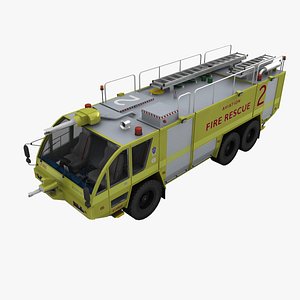 3d model rosenbauer mk-8 truck
