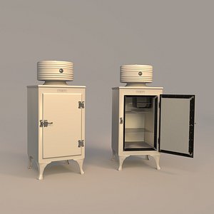 monitor refrigerator 3D model