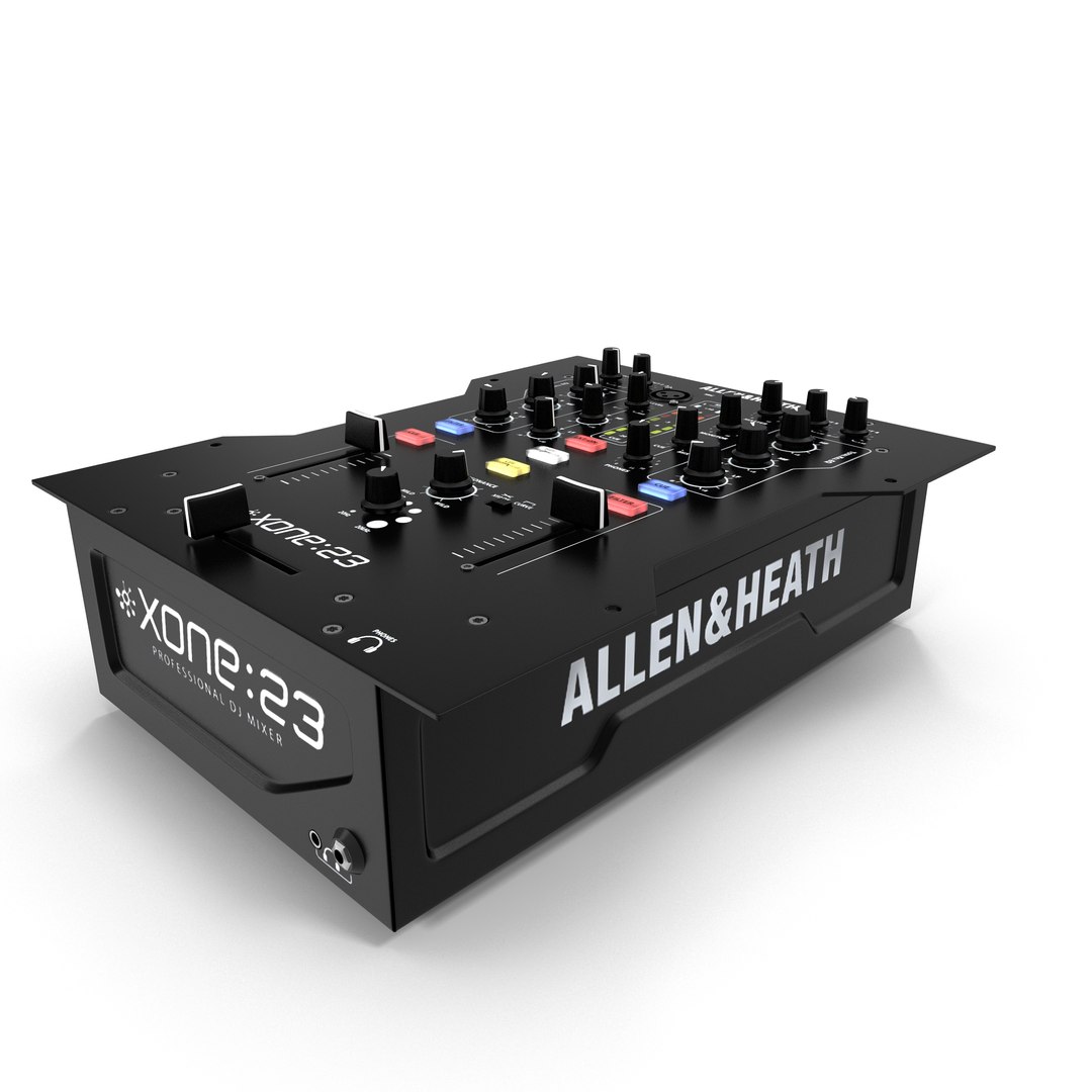 Dj Mixer Allen Heath 3d Max