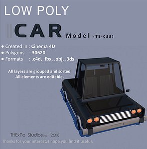 car p 3D
