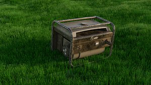 Game-Ready Generator Mid-Poly 3D model