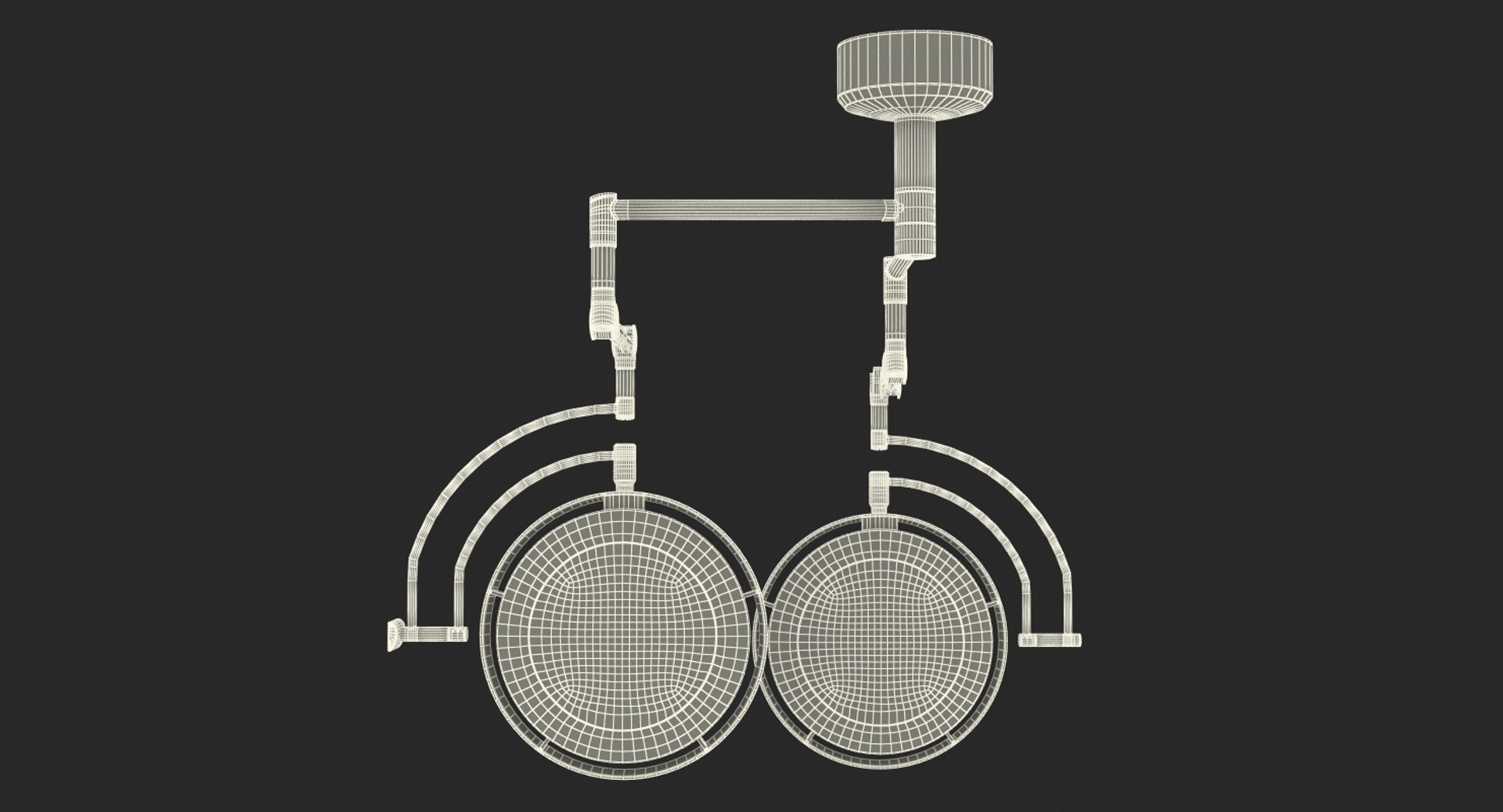 3D Ceiling Mount Modular Surgical - TurboSquid 1542300