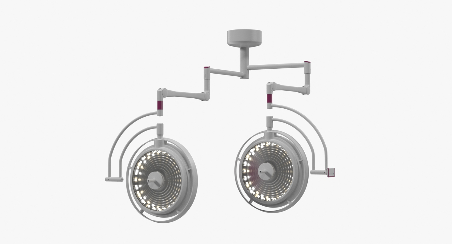3D Ceiling Mount Modular Surgical - TurboSquid 1542300