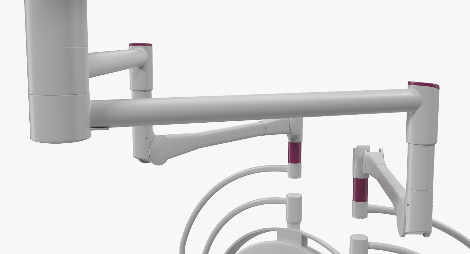 3D Ceiling Mount Modular Surgical - TurboSquid 1542300