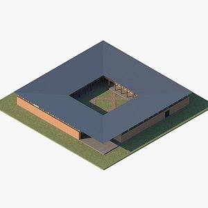 3D Sports Architecture - Casa club la riche