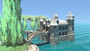 stone castle model