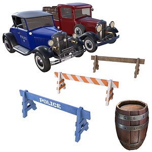 Vintage Vehicle Pack