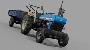 3D Holland Tractor