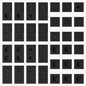 JUNG LS 990  Switches and sockets kit 79