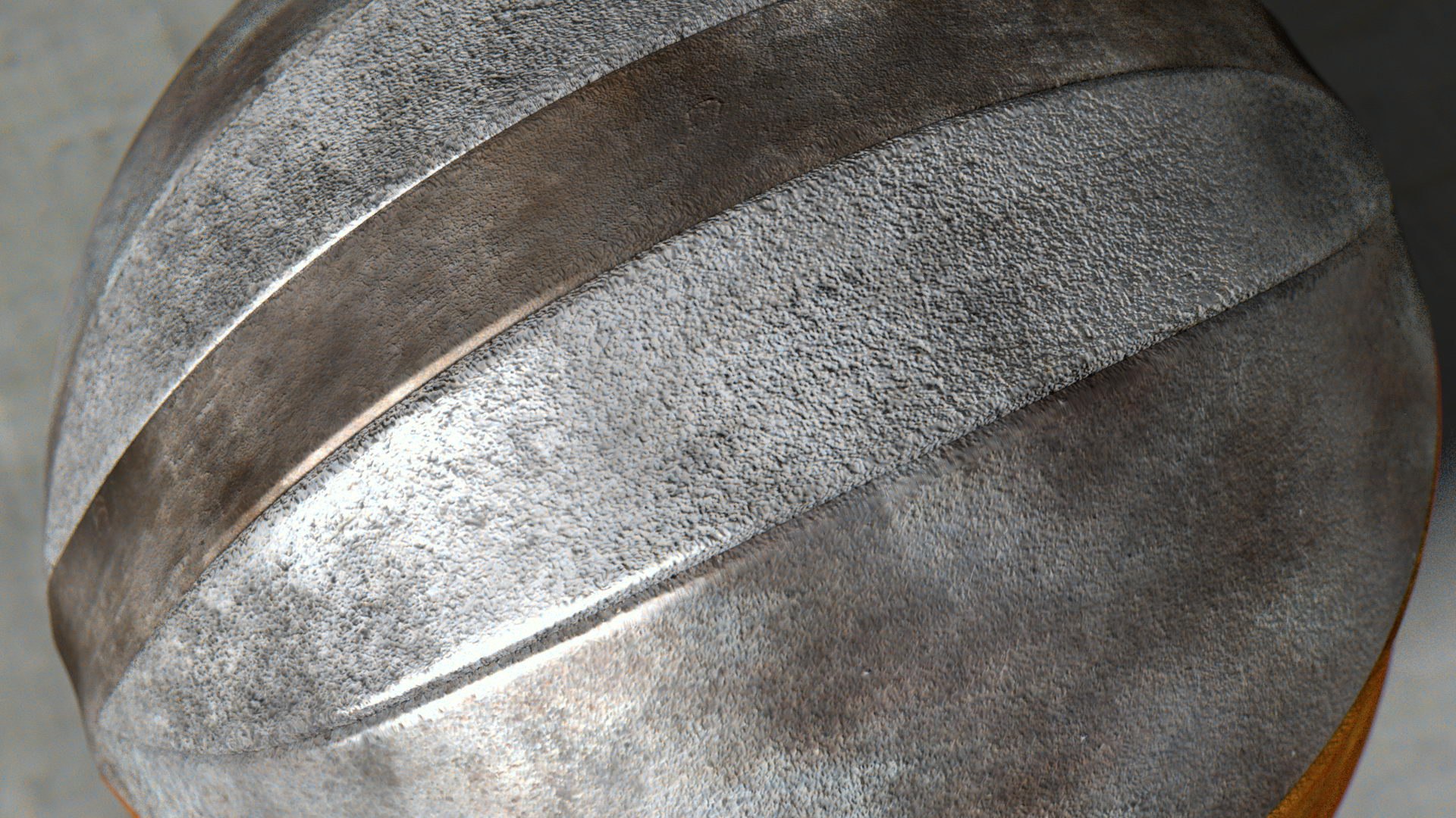Metal Sphere C4d Free