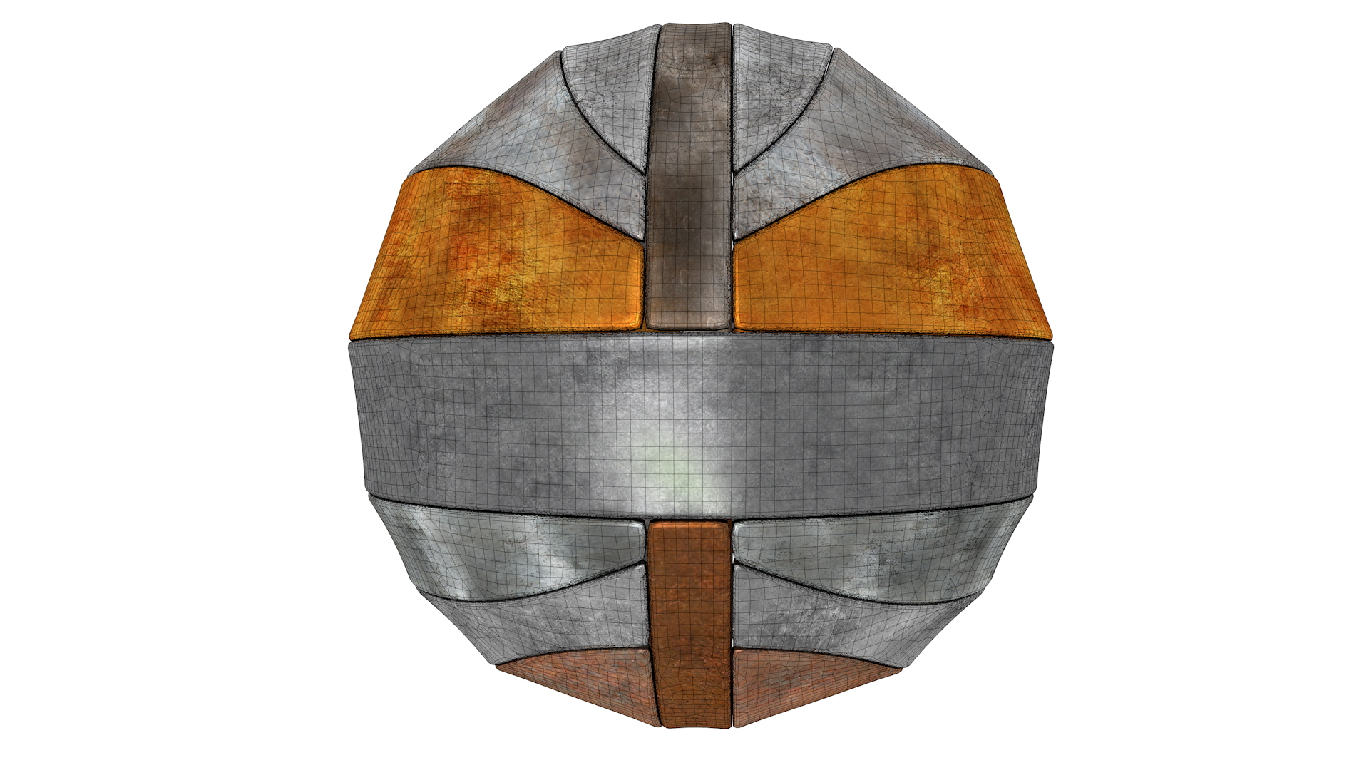 Metal Sphere C4d Free