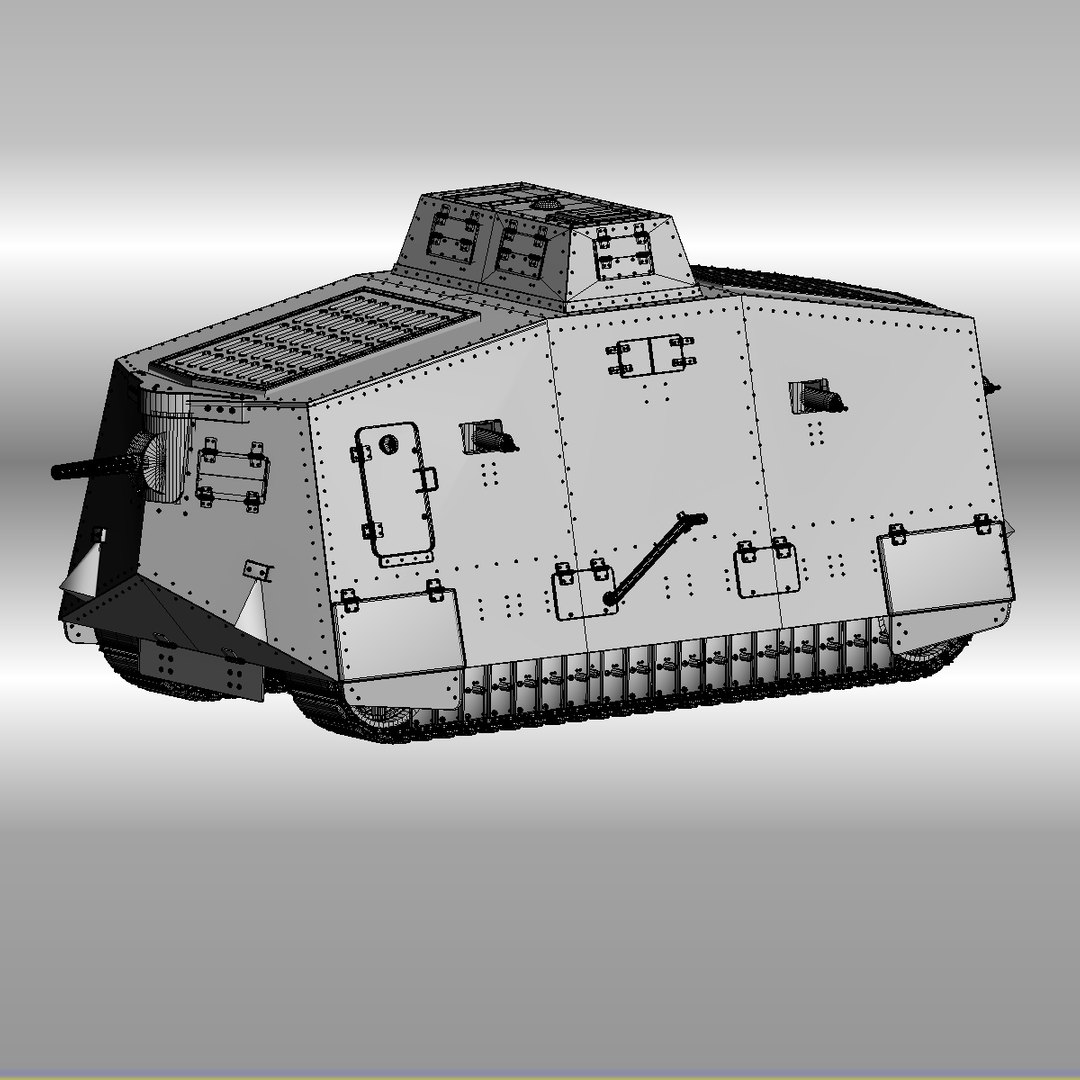 3d Model German Tank