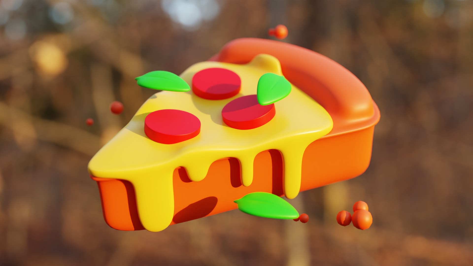 3D Pizza - TurboSquid 2232547