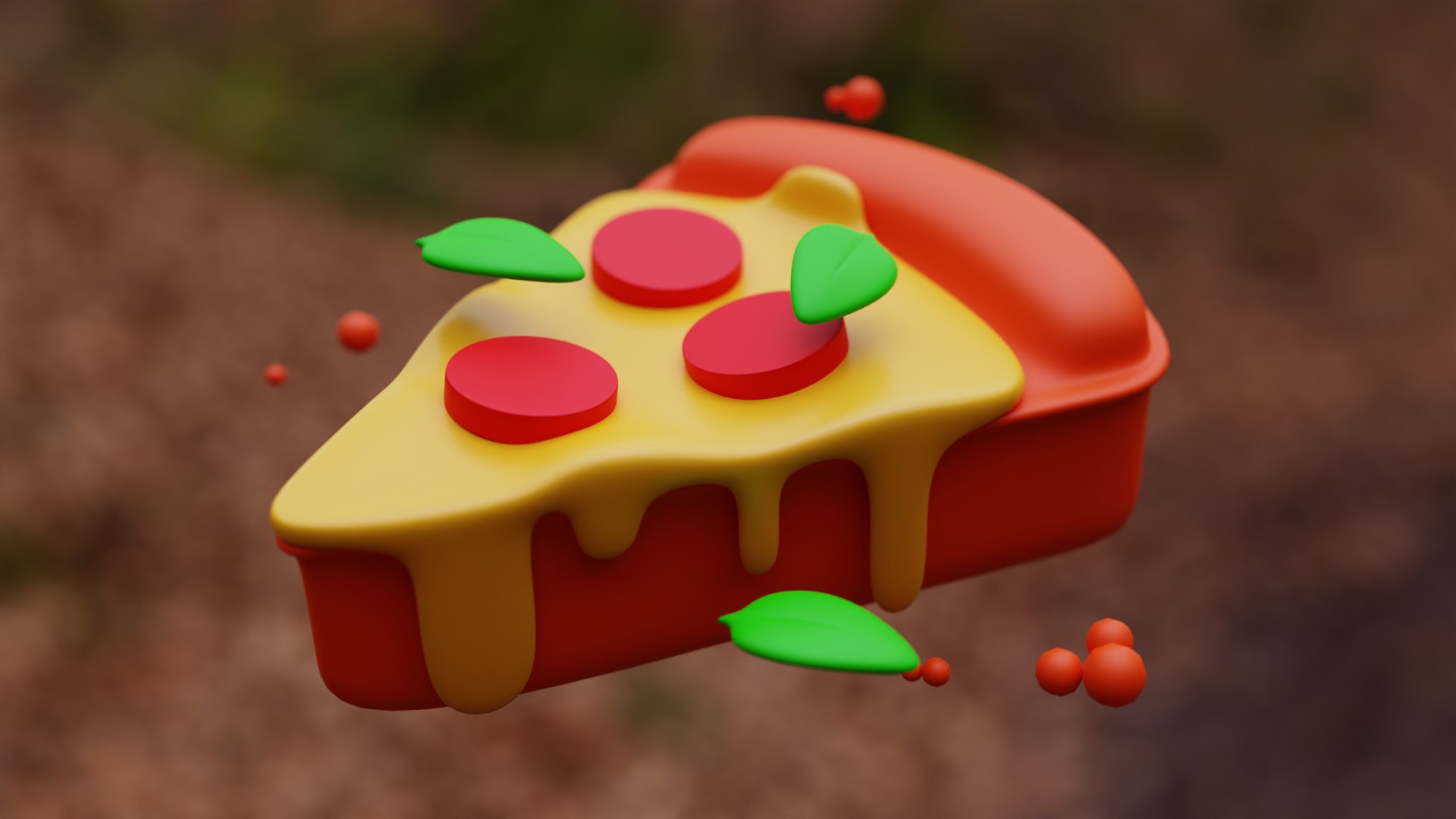 3D Pizza - TurboSquid 2232547