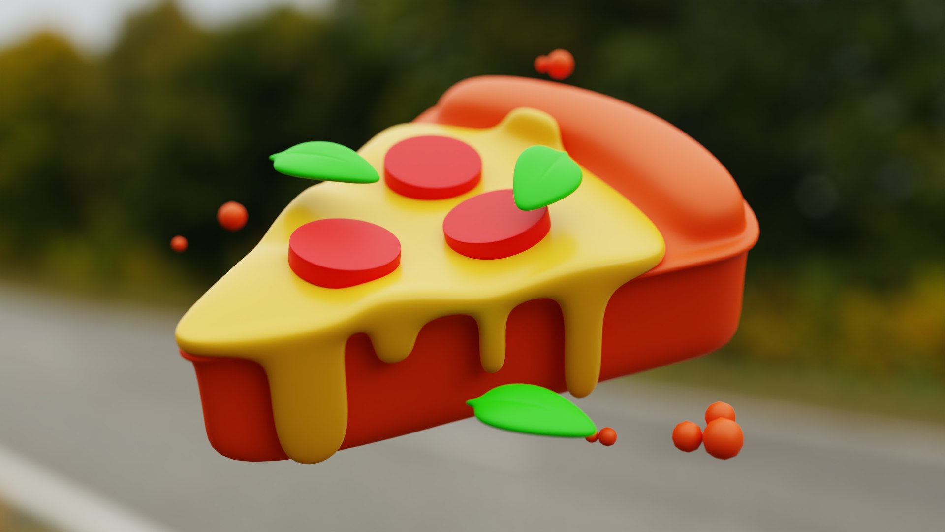 3D Pizza - TurboSquid 2232547