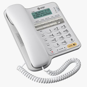 3D ATT CL2909 Landline Phone
