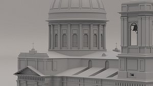 Saint Alexander Nevsky Lavra model