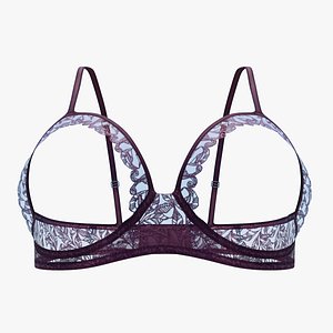 Ouvert Bra SS74 3D model