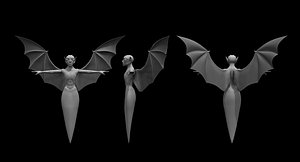 3D ghost dracula model