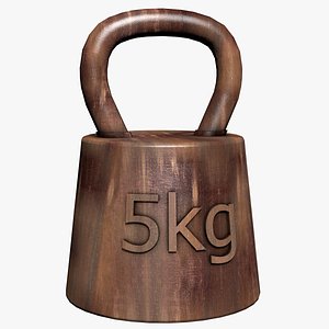 3d rusty weight