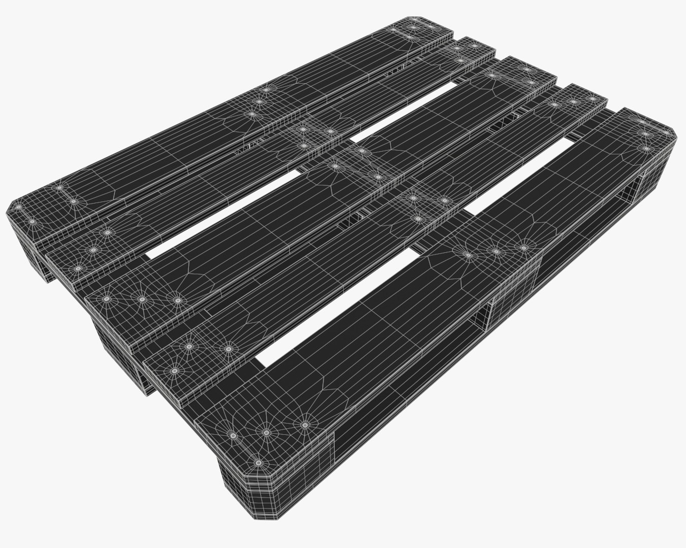 Euro Pallet Eur 3D Model - TurboSquid 1364029