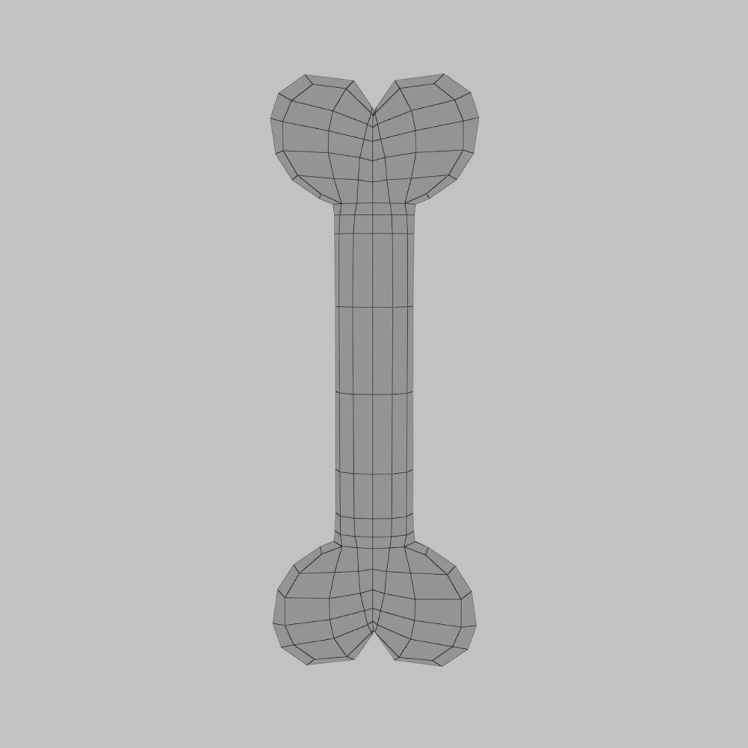 3D Simple Bone - TurboSquid 1382991