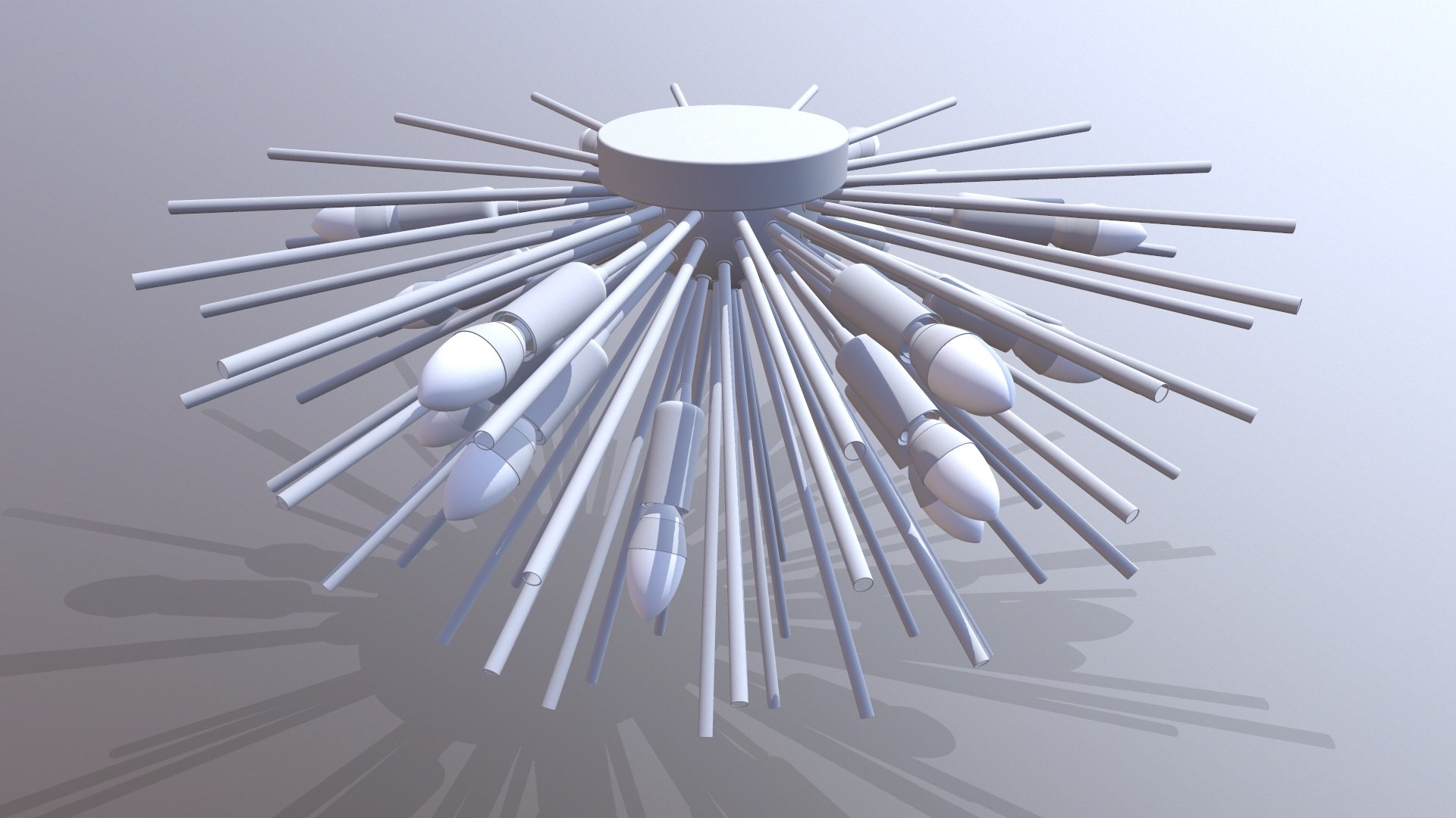 Ceiling Light 3D Model - TurboSquid 2255842