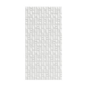 3D white wall panel modelled