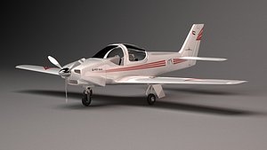 Grob 115T Aircraft 3D model