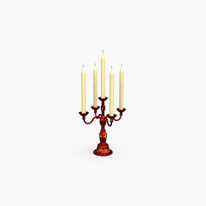 candle stand 3D