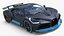 Bugatti Divo Titanium Liquid Silver 3D model