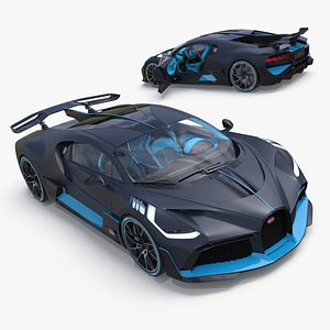 Bugatti Divo Titanium Liquid Silver