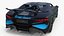 Bugatti Divo Titanium Liquid Silver 3D model