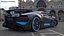 Bugatti Divo Titanium Liquid Silver 3D model