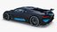 Bugatti Divo Titanium Liquid Silver 3D model
