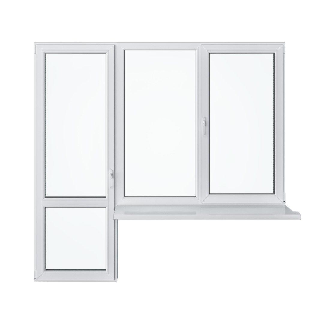 Window Set 3D Model - TurboSquid 1213938