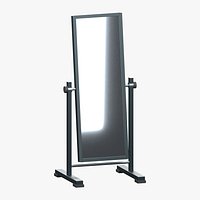 Freestanding Full Length Mirror with Pivot Stand
