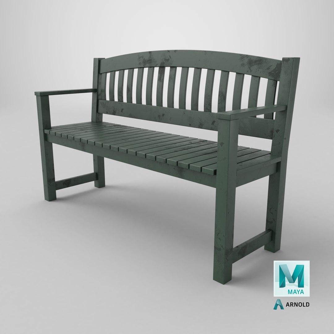 3D Weathered Outdoor Park Bench model https://p.turbosquid.com/ts-thumb/dq/us2hzM/wI/stemcell_maya_arnold_render/png/1770682506/1920x1080/fit_q87/e8952b93ed3bd7fa2ef0474211b4eb2654832713/stemcell_maya_arnold_render.jpg