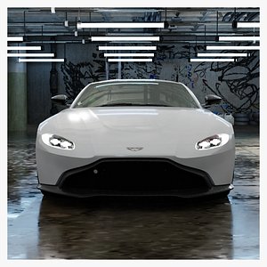 3D Aston Martin Vantage