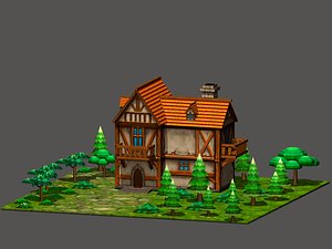 Cartoon Fantasy House