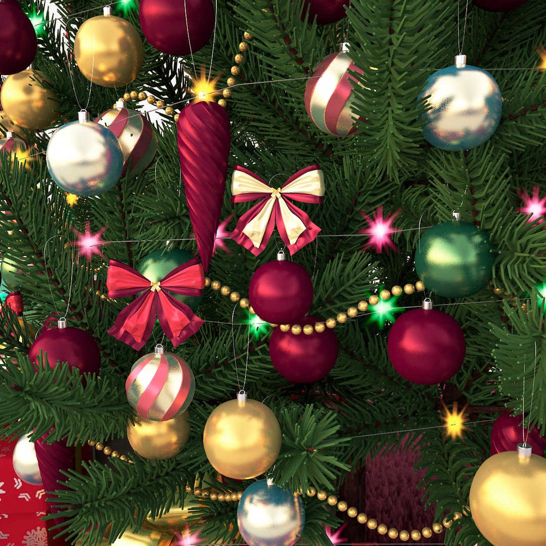 Christmas Tree 3D Model - TurboSquid 1222521