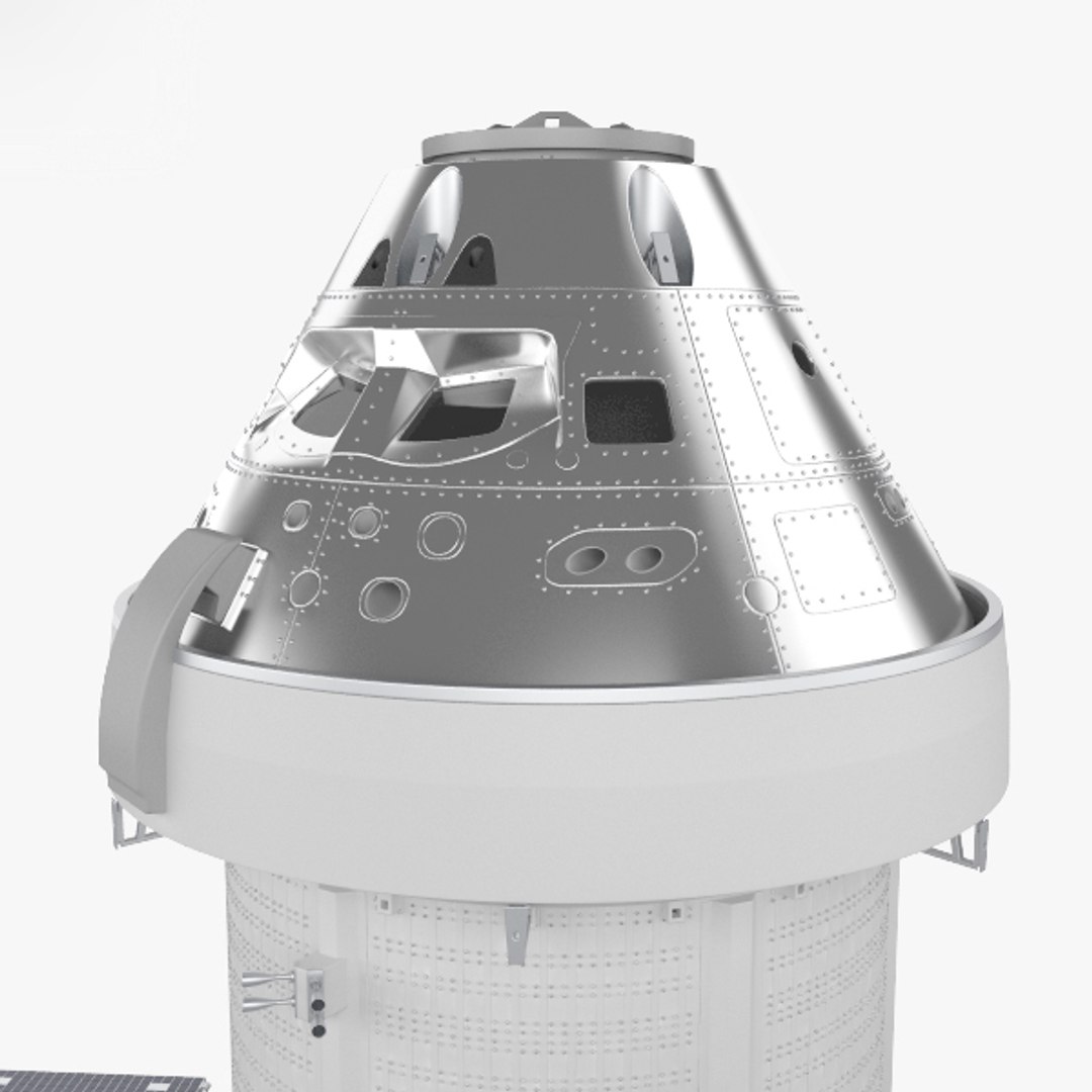 Orion spacecraft space 3D model TurboSquid 1416152