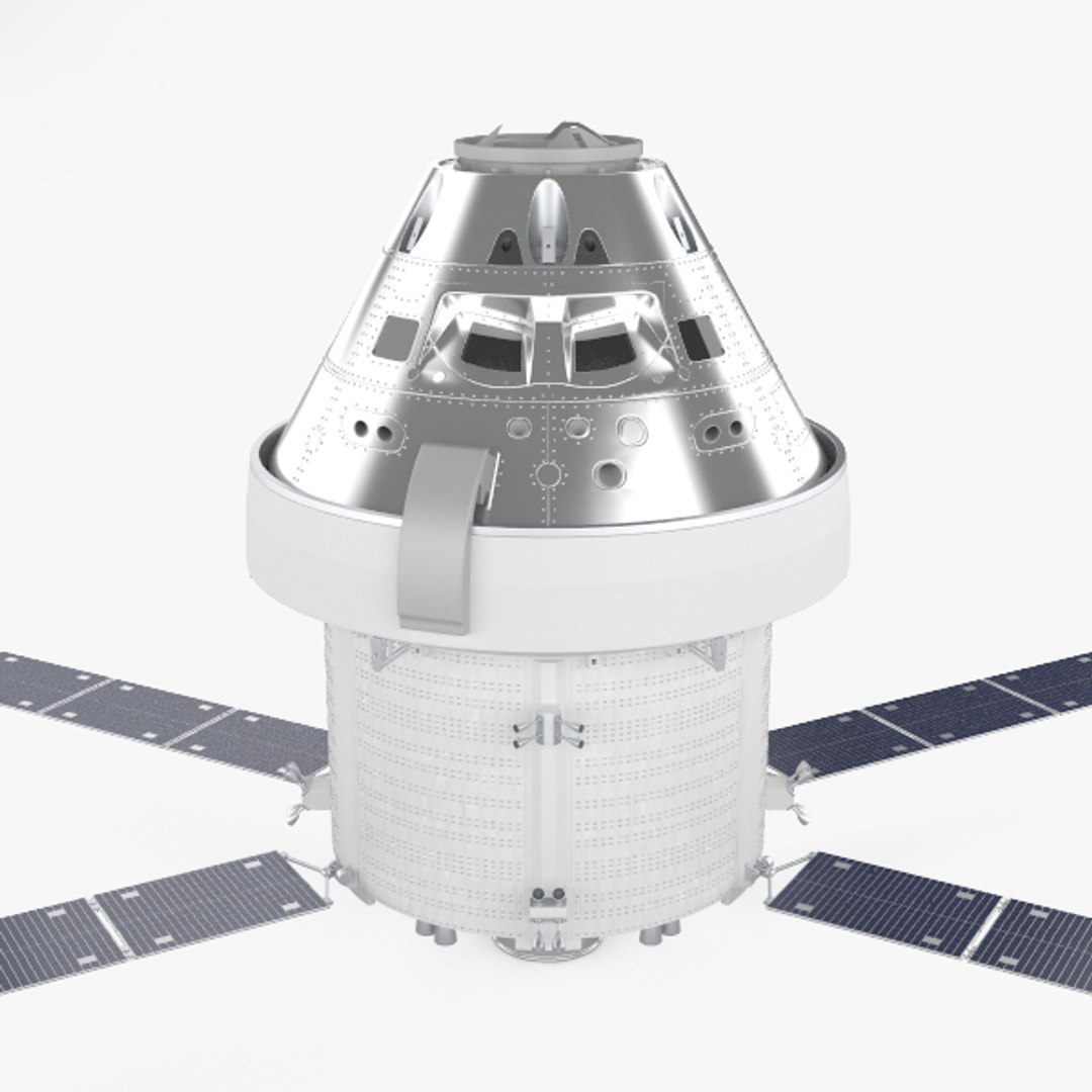 Orion spacecraft space 3D model TurboSquid 1416152