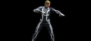 3d sam flynn tron: legacy model