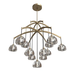 3D model Restoration Hardware  Hemisphere Round Chandelier
