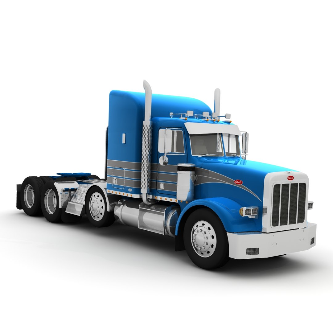 Semi Truck 3d Model