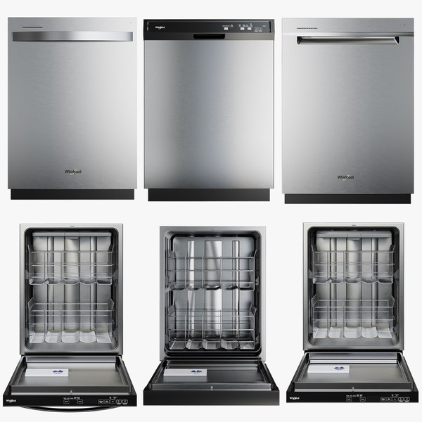 Dishwasher 3d Model