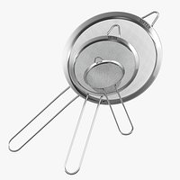 Stainless Steel Kitchen Strainers Set