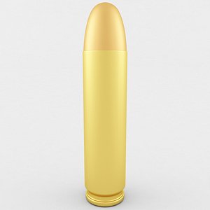 30 carbine rifle cartridge 3D model