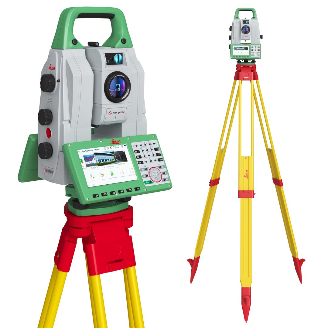 Leica Nova Ms60 Multistation 3D Model - TurboSquid 1580704